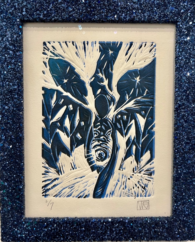 Starry eyed Dryad by artist Melissa Wen Mitchell